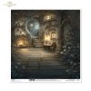 Mouse World - Interior -  Ilustracje,  świat myszek, przytulne wnętrza, bajkowe sceny, kominki, nory mysie, domki, wnętrza